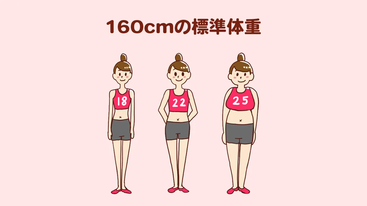 160Cm女性の理想体重は何キロ？標準・美容の見た目差と最新基準