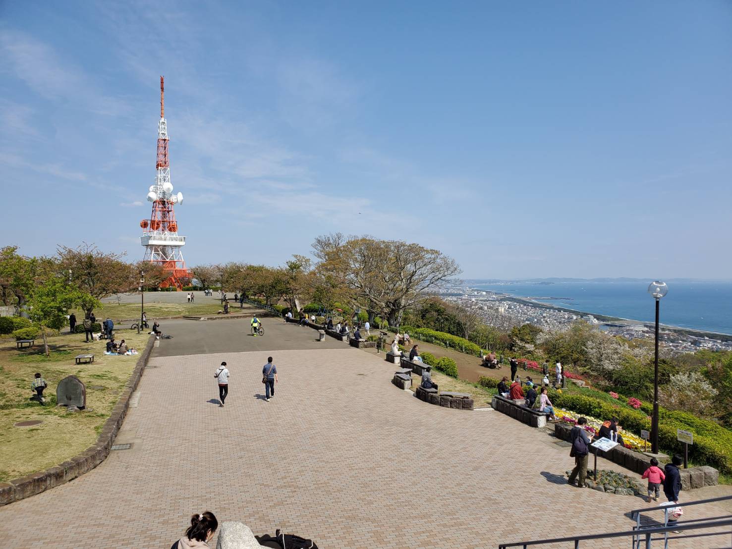 高麗山公園（湘南平）の絶景と夜景！南京錠の真相や混雑・登山完全版