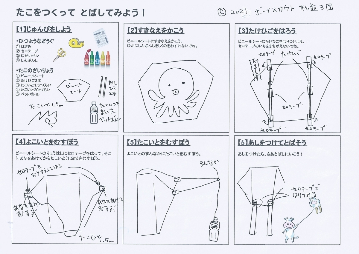ビニール袋で超簡単！よく飛ぶ手作り凧の作り方と科学の裏ワザ