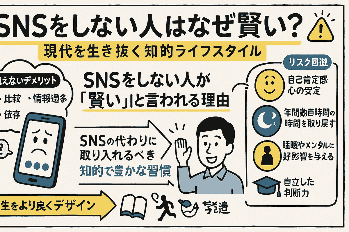 Snsをしない人は賢い？離れる人の特徴と驚きのメリットを徹底解説