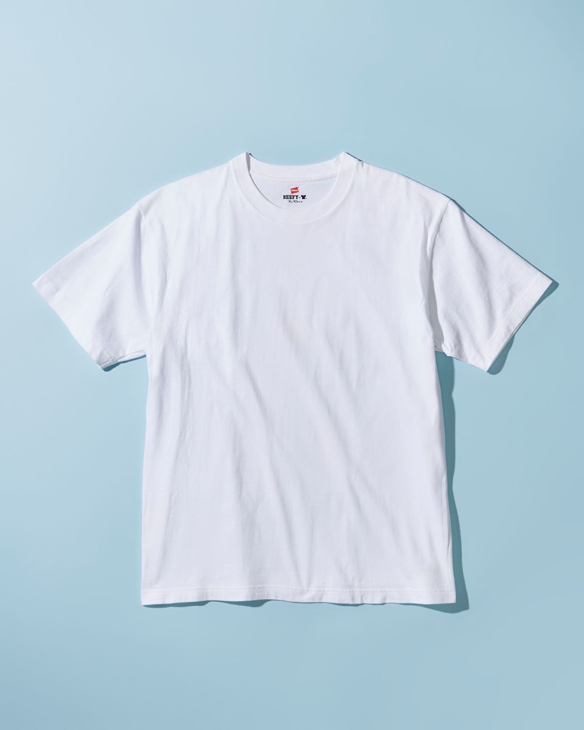 ヘインズ白Tシャツ完全攻略！赤青ビーフィーの透け感と縮みを徹底検証