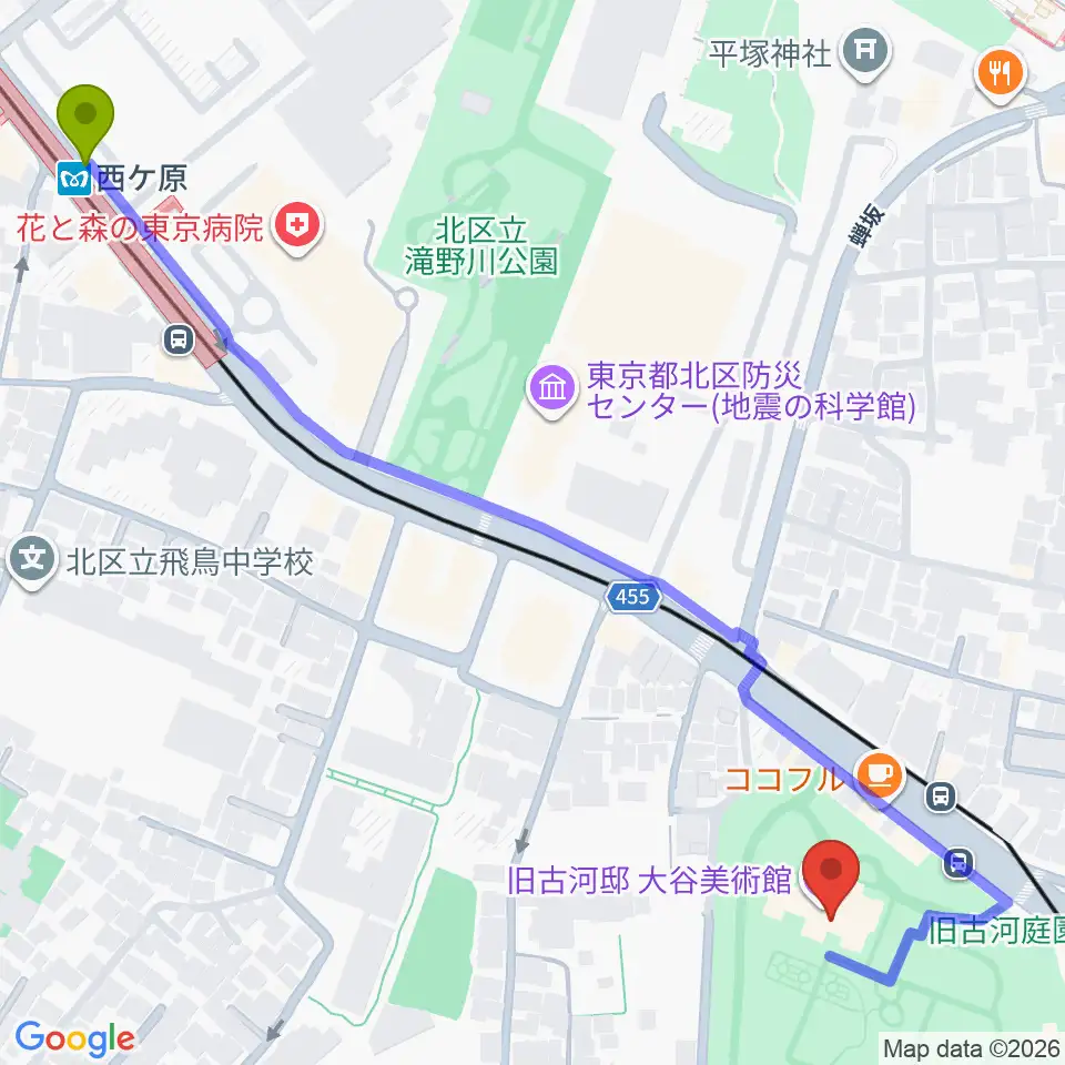 旧古河庭園の最寄り駅はどこ？3駅の徒歩ルート・坂道比較と完全アクセス解説