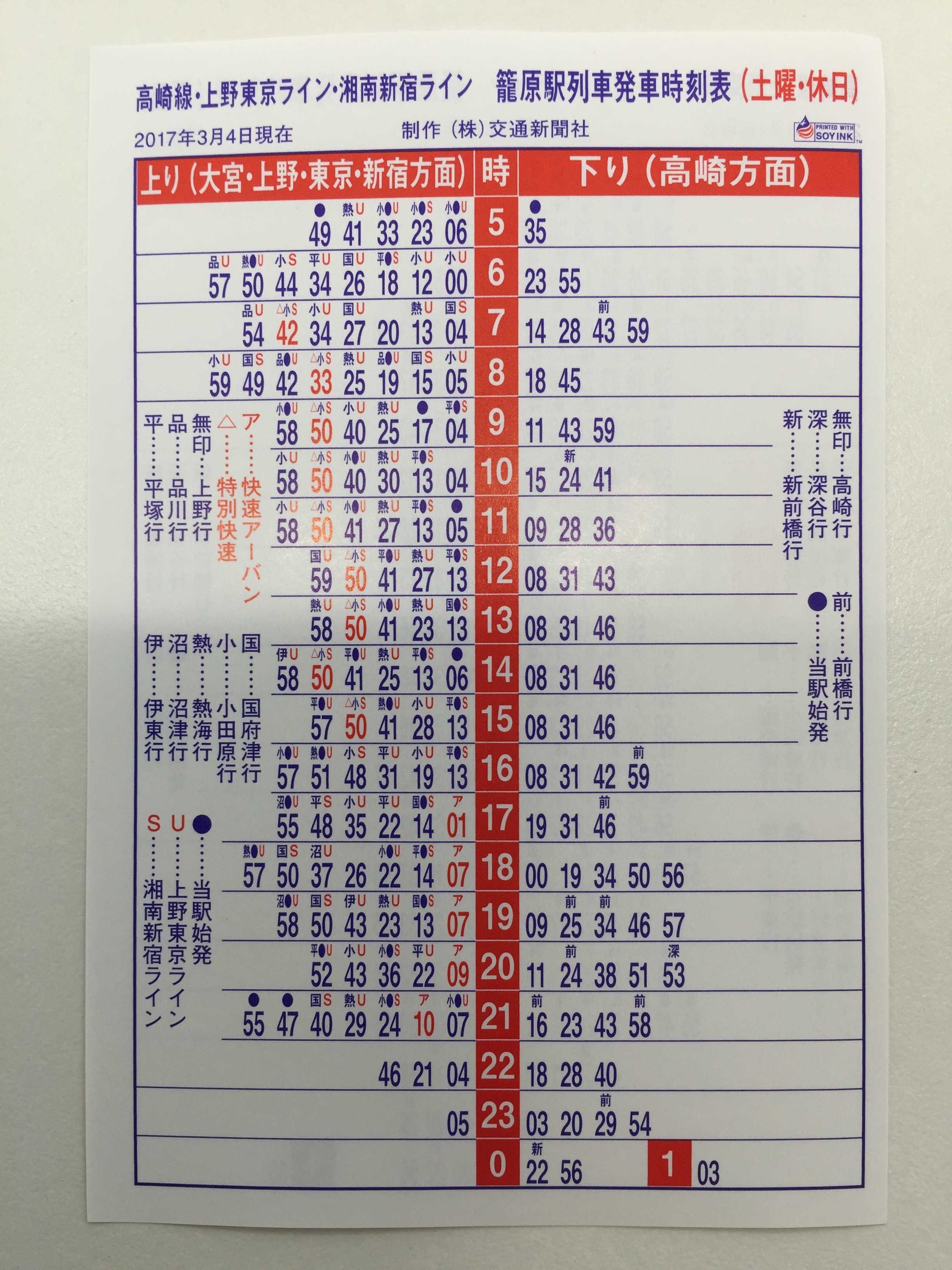 高崎線時刻表2026最新ダイヤ解説！混雑回避と終電始発の盲点