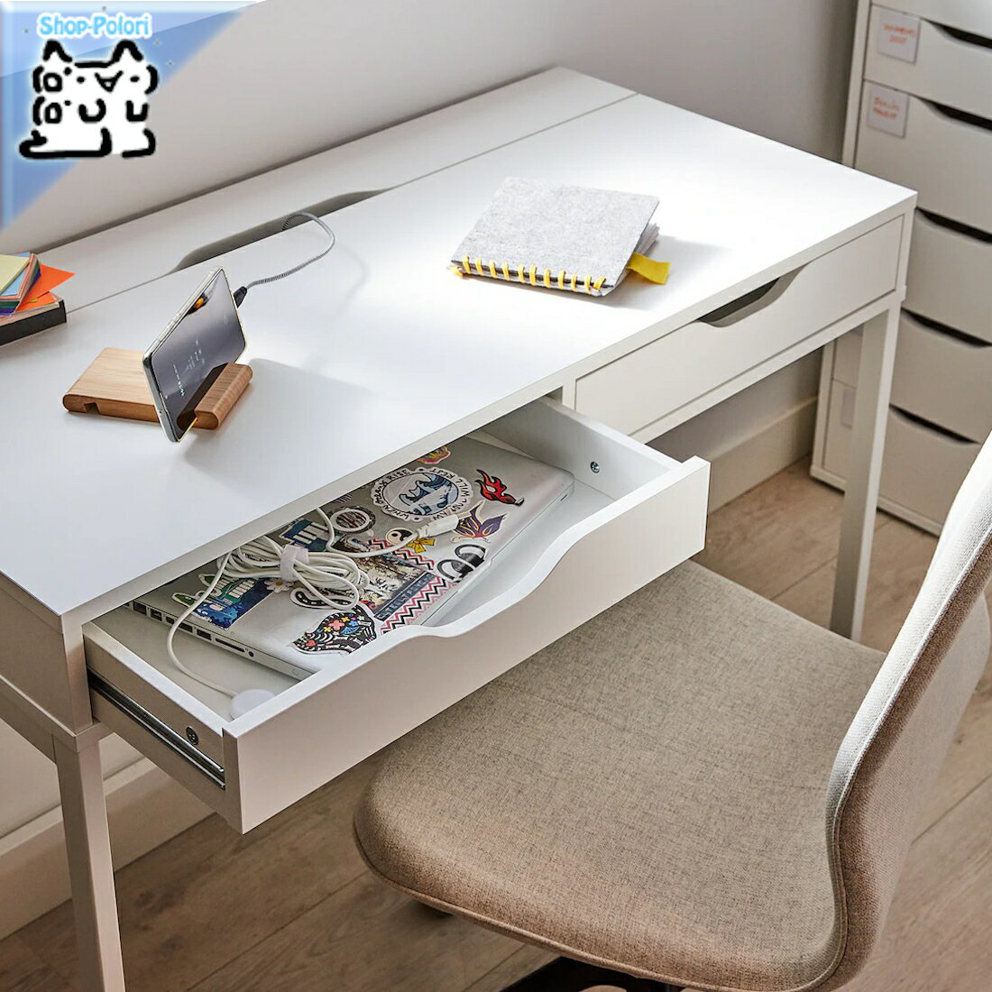 Ikeaの白い勉強机が選ばれる理由！ミッケ＆アレクスの評判と後悔対策