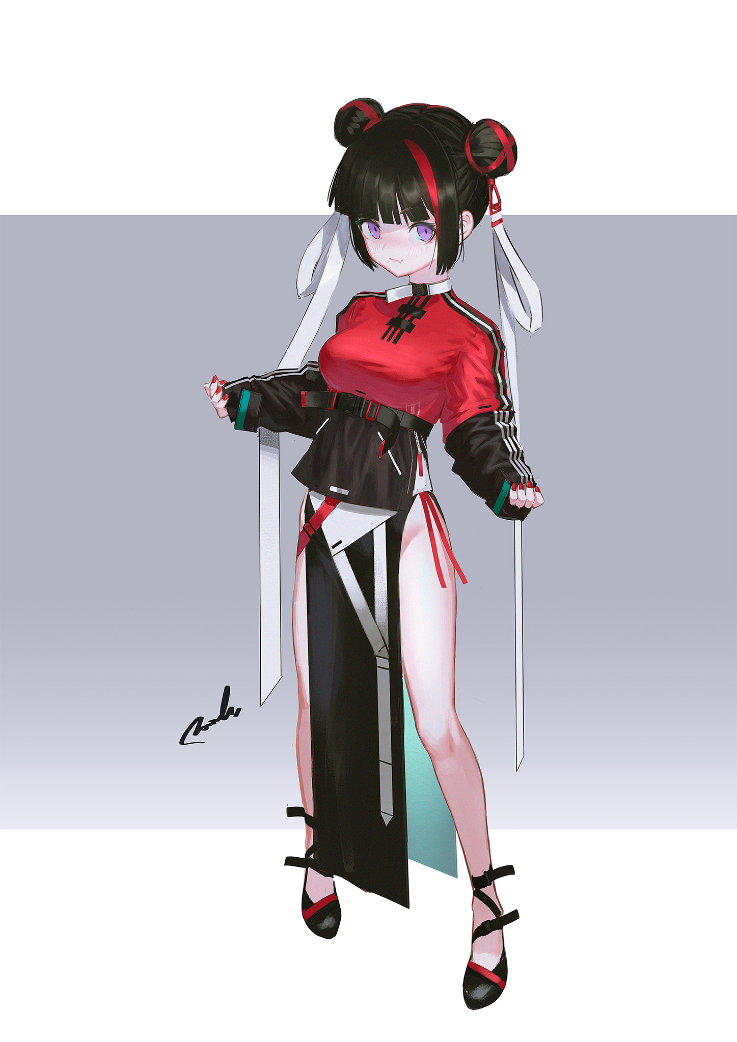 魅せるチャイナ服イラストの描き方！襟やスリットの構造と映えポーズ徹底解剖