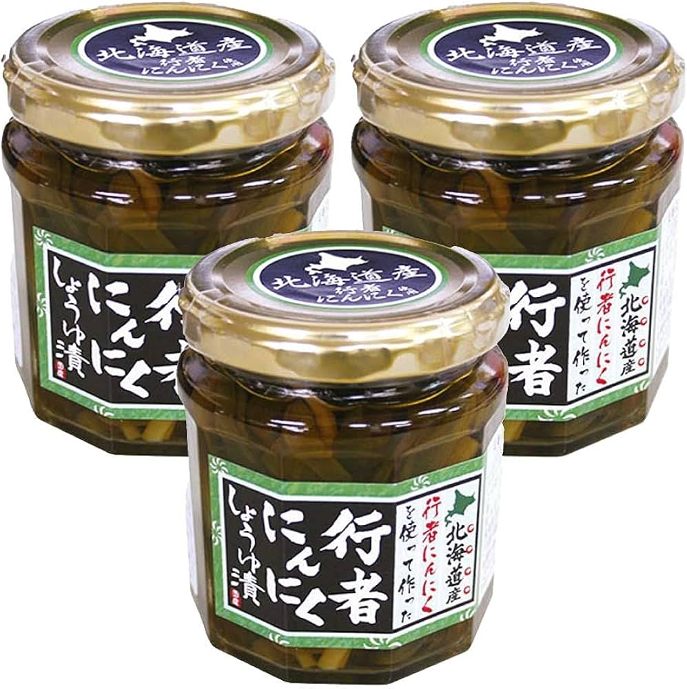 行者ニンニク醤油漬けの黄金比！生漬けと湯通しの違いや1年保存の真相