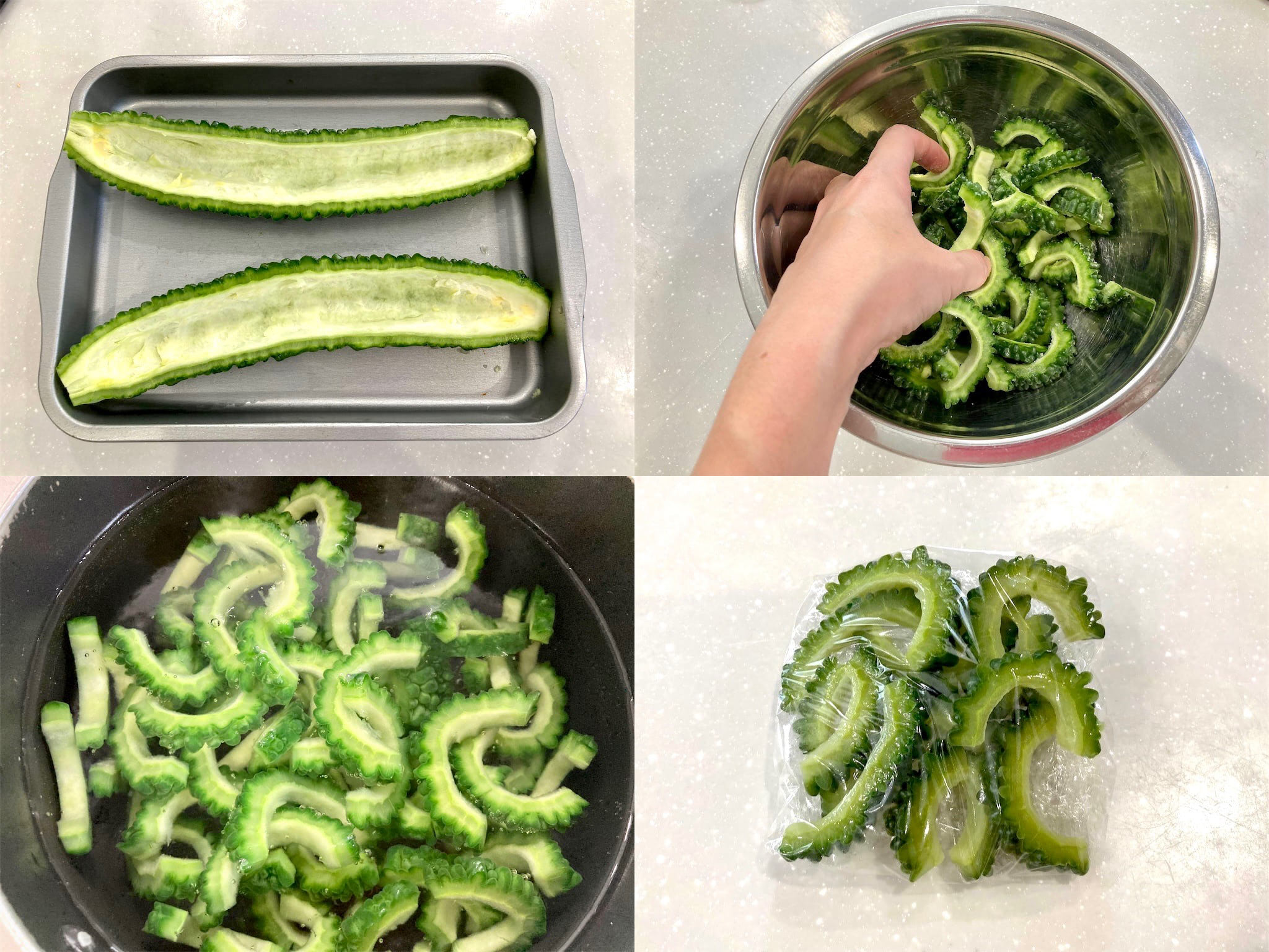 ゴーヤの苦味取りは塩と砂糖が正解！栄養を残して劇的に変わるプロの技