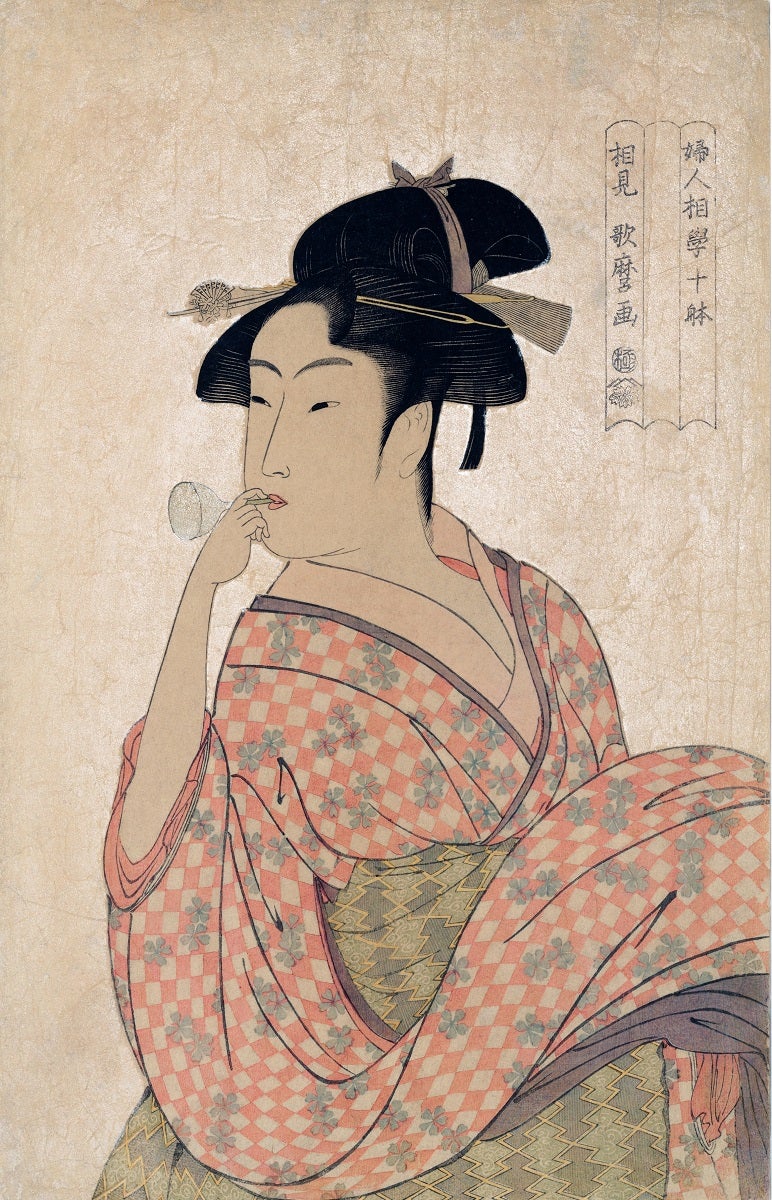 喜多川歌麿の芸術作品が持つ繊細な色彩と緻密な表現力の真実