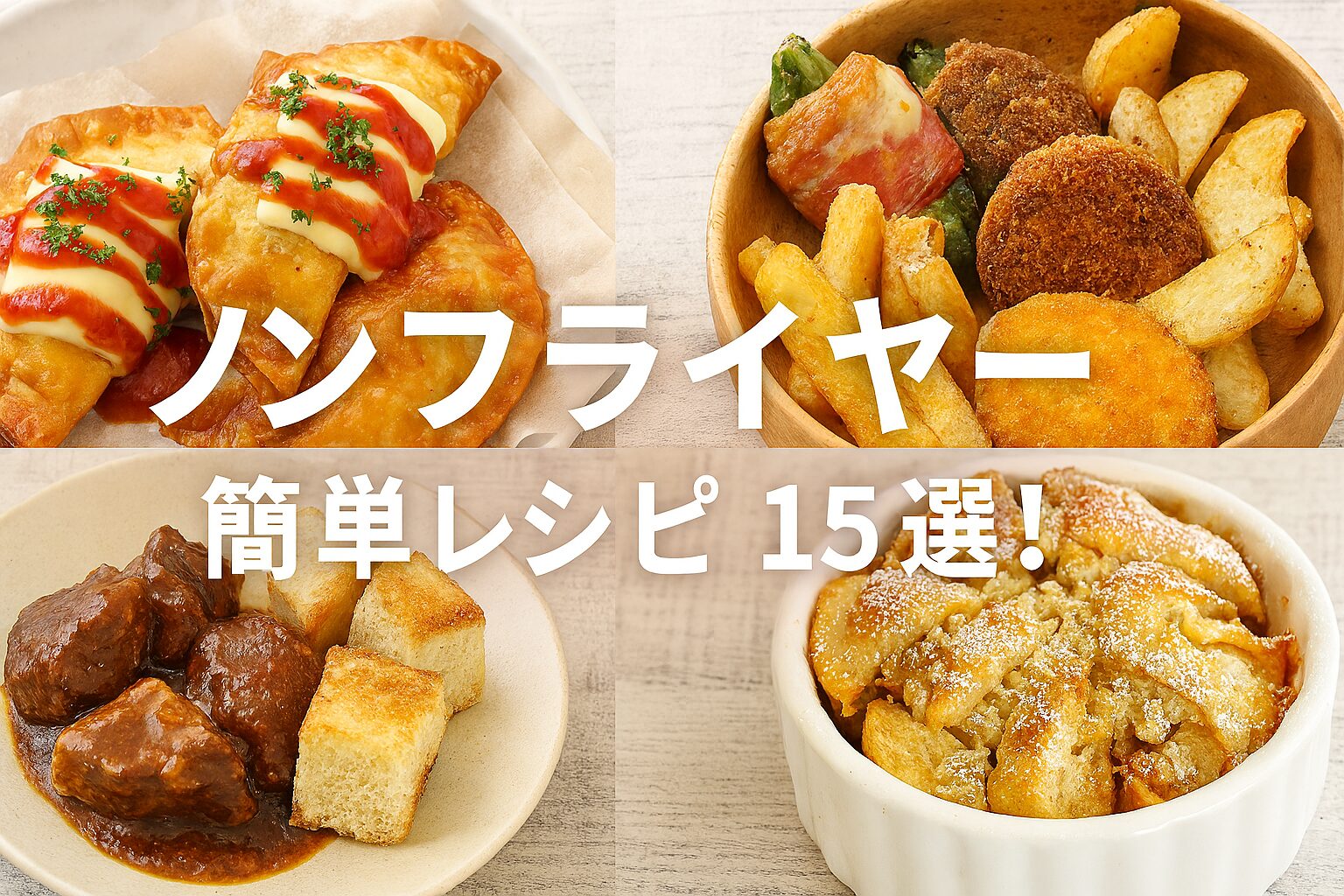 油なしで激うま！ノンフライヤー絶品レシピ＆失敗しない活用術2026