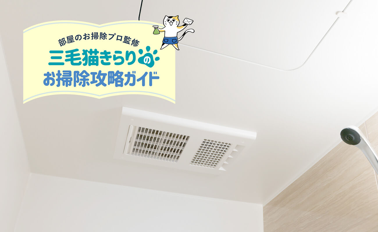 風呂場換気扇掃除の新常識！外さない裏ワザと黒カビ放置の危険性を検証