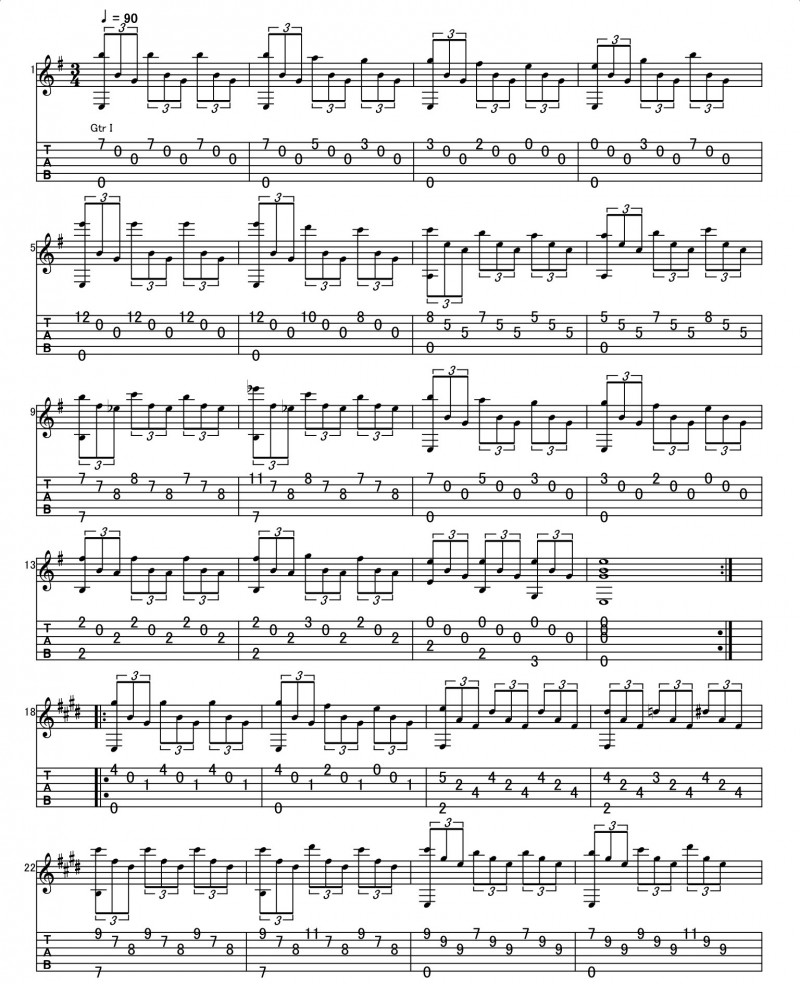 禁じられた遊びの曲名と作曲者の真相｜愛のロマンス誕生秘話とTab譜