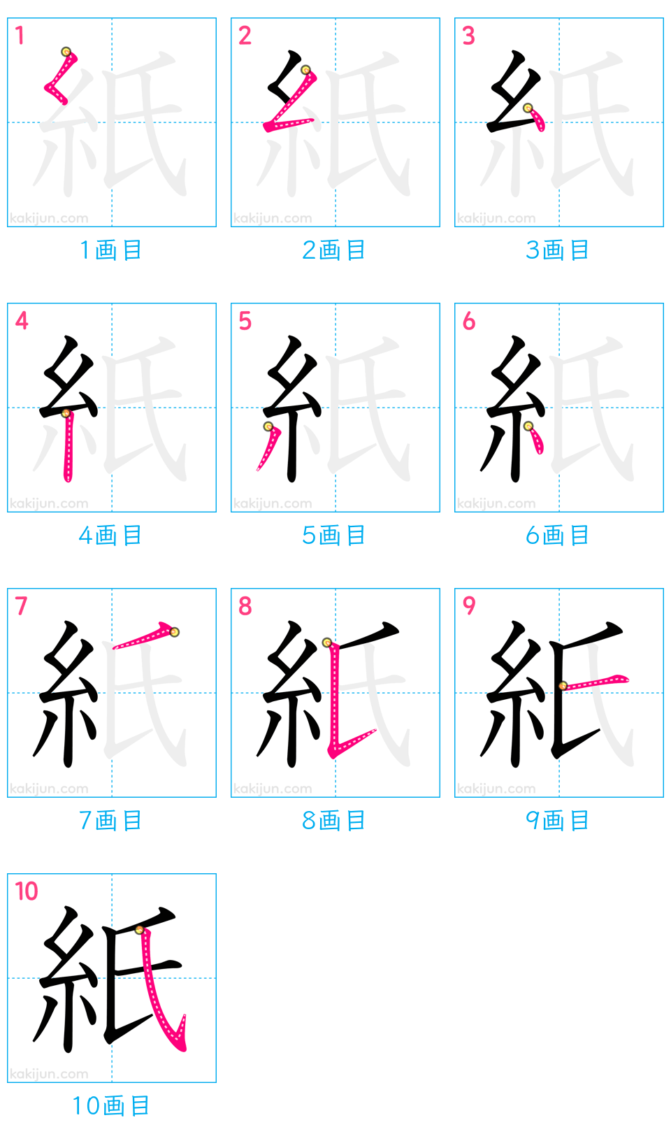 紙の書き順で9割がハマる罠！「氏」の筆順と美文字の極意を徹底解説