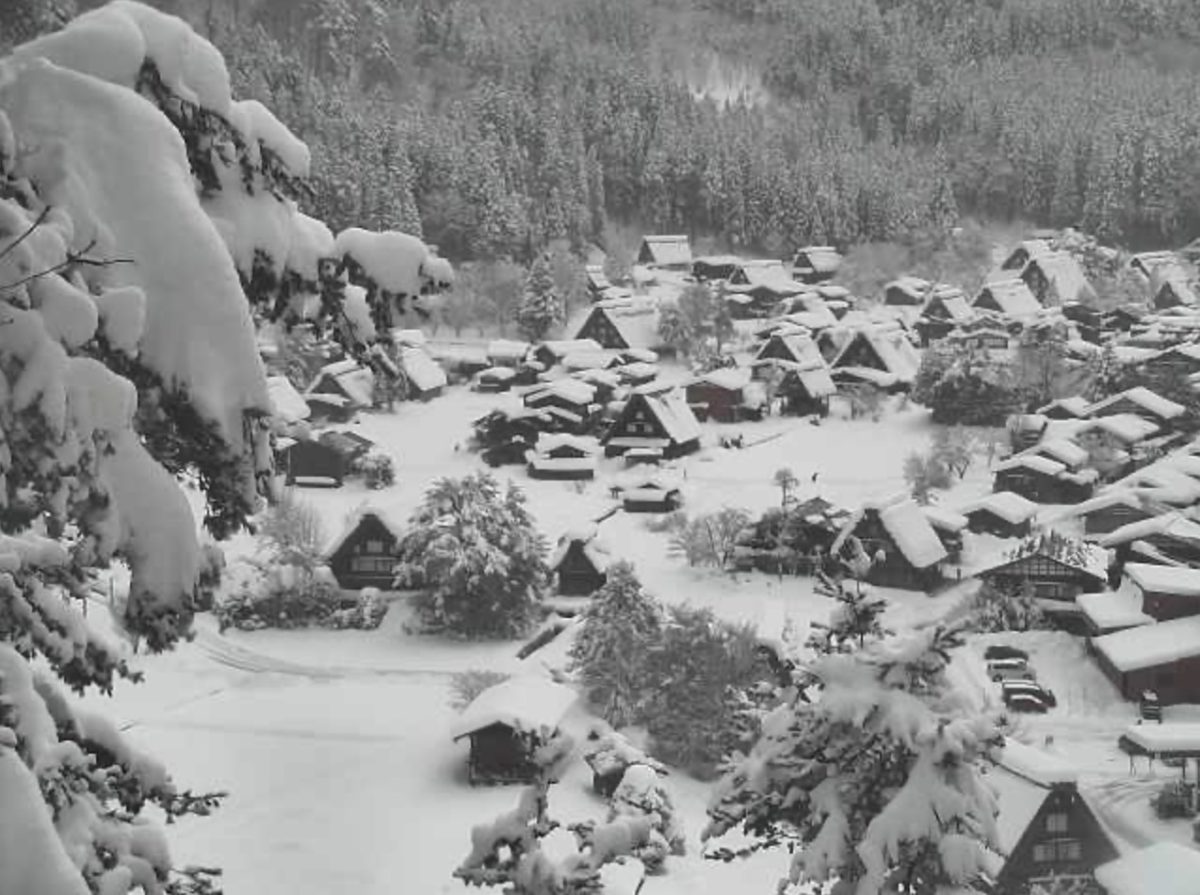 白川郷ライブカメラで見る現在の様子！積雪と混雑・道路状況の真実