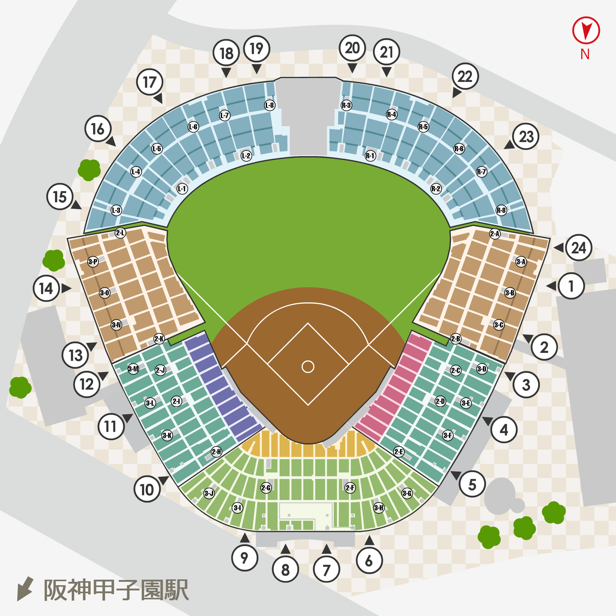 甲子園のアルプス席とは？名前の由来からチケット購入術まで徹底解説
