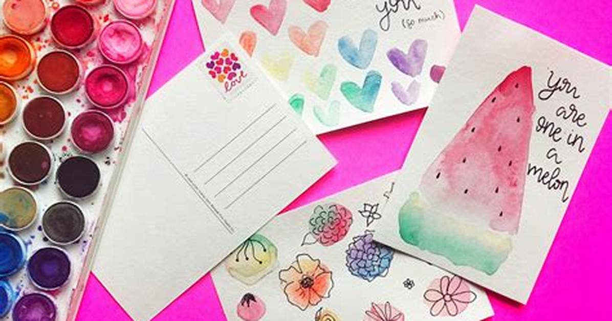 Diy Postcards From